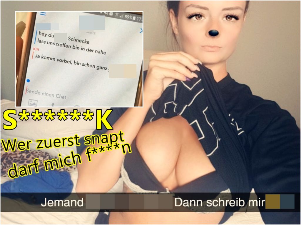SNAPFICK - Wer zuerst snapt, darf mich ficken