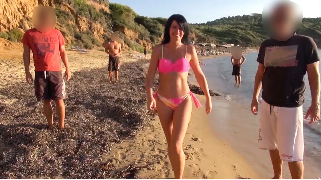 SPONTAN FREIFICK AUF DEM BEACH