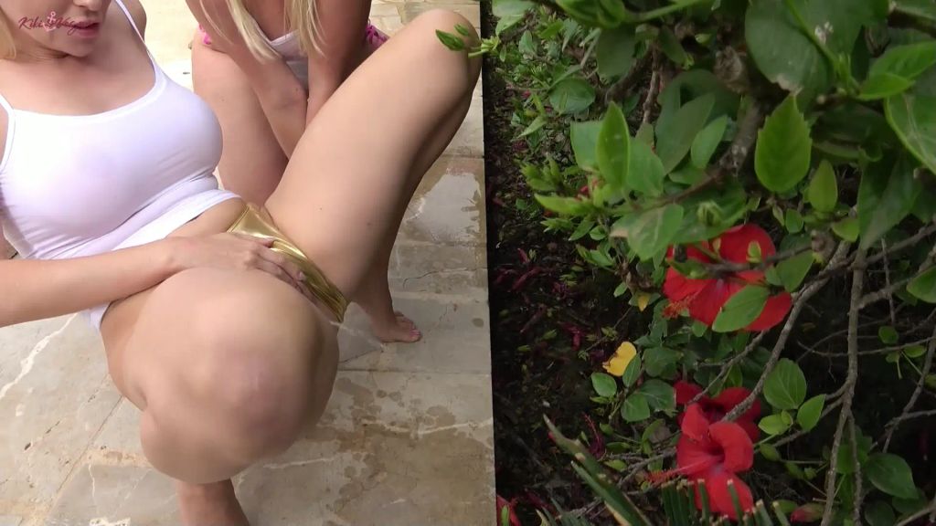 sexy foto nr. 8 von Nasser OUTDOOR-Blumen-Piss!!