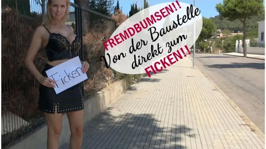 Fremdbumsen!! Von der Baustelle direkt zum FICKEN!!