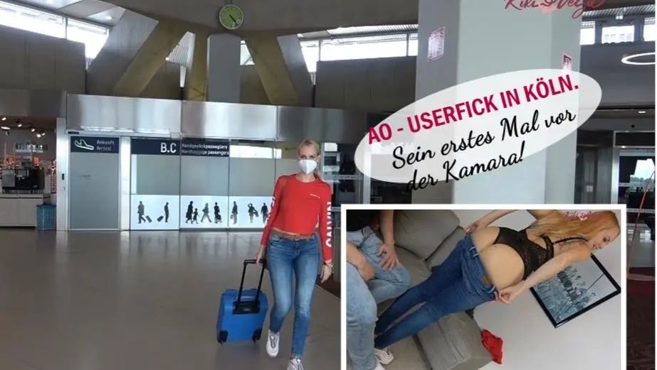 AO - Userfick in Köln . Sein erstes Mal vor der Kamara!