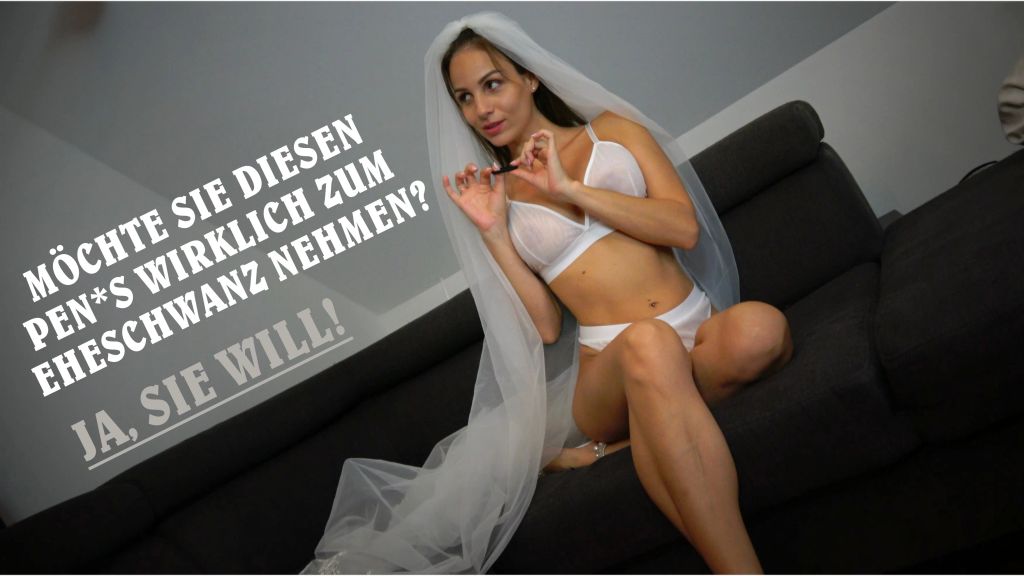 Vorschaubild 10 zum Video „Will sie diesen Penis zum Eheschwanz nehmen?“