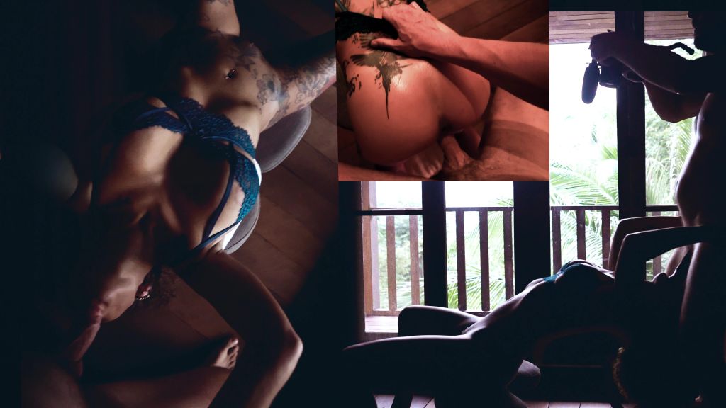sexy foto nr. 10 von Geheim-Sextape Jungle Haus–Kopfüber ficken bis er spritzt 💦