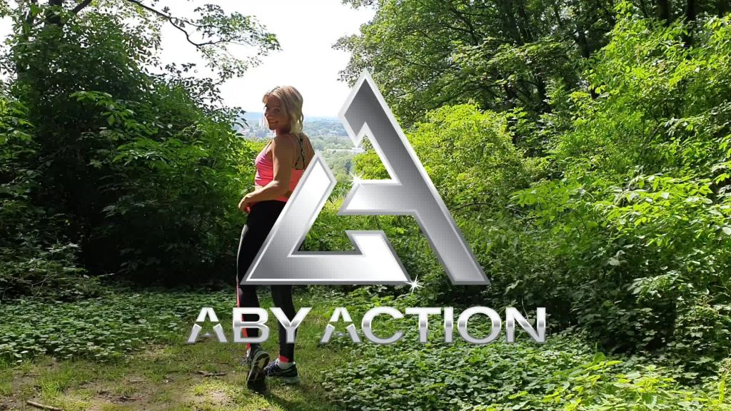 Sexy Jogging mit Analplug Action