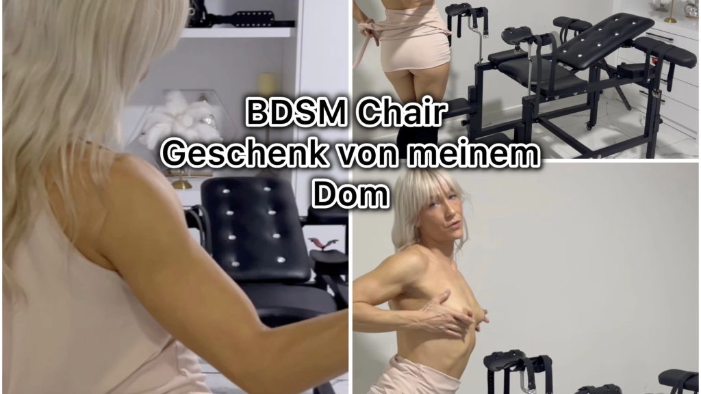 sexy foto nr. 10 von BDSM Chair Geschenk von meinem Dom