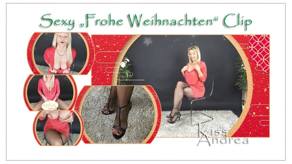Sexy "Frohe Weihnachten" Clip