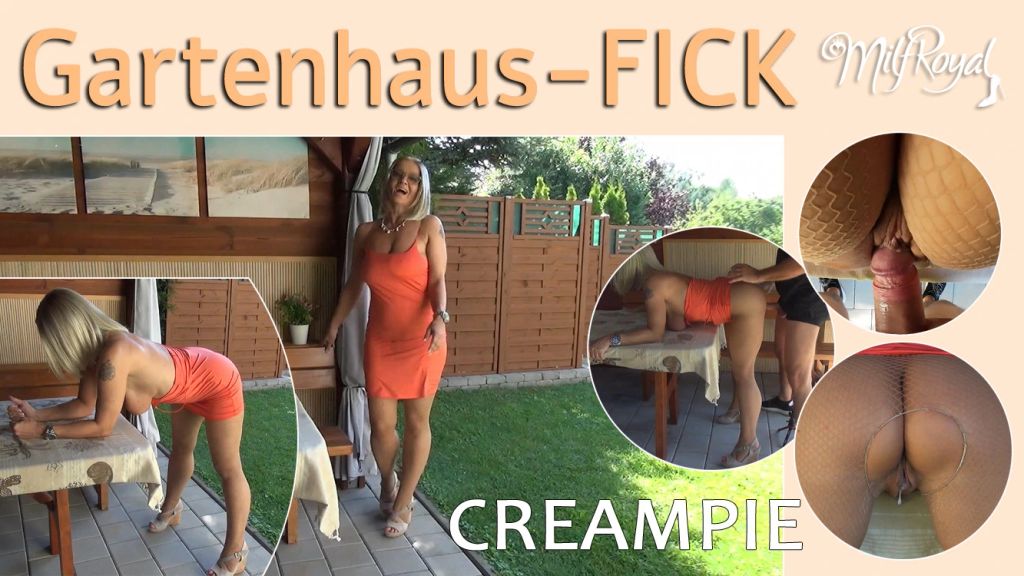 sexy foto nr. 10 von Gartenhausfick - Outdoor - Creampie + Cuckold DirtyTalkEnde
