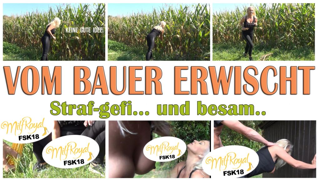 Vom Bauer erwischt!! (Straf-gefickt und besamt)