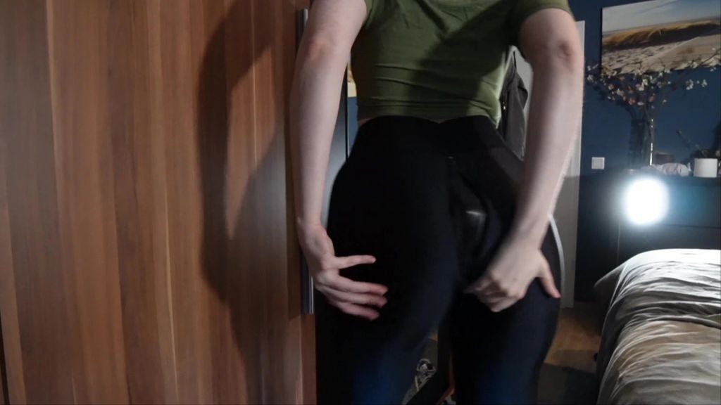 Spandex Tenny**100% Abspritzgarantie für Leggings Liebhaber