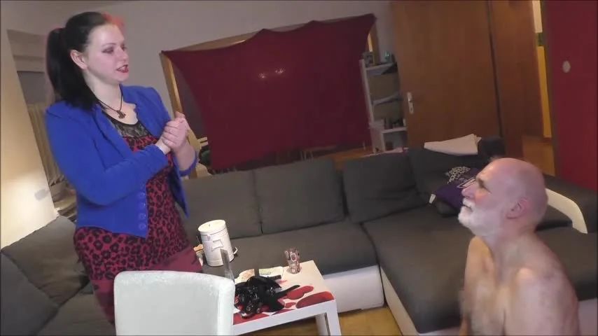 Sklaven Userdreh bei mir Teil 1 Mit NS Kostprobe