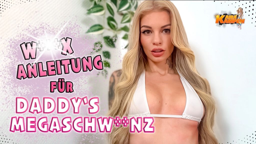 Wichsanleitung für Daddy’s Megaschwanz!