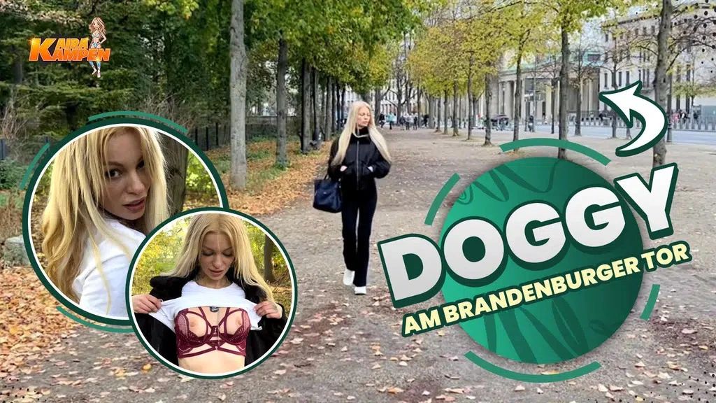 sexy foto nr. 10 von Doggy reingespritzt am Brandenburger Tor