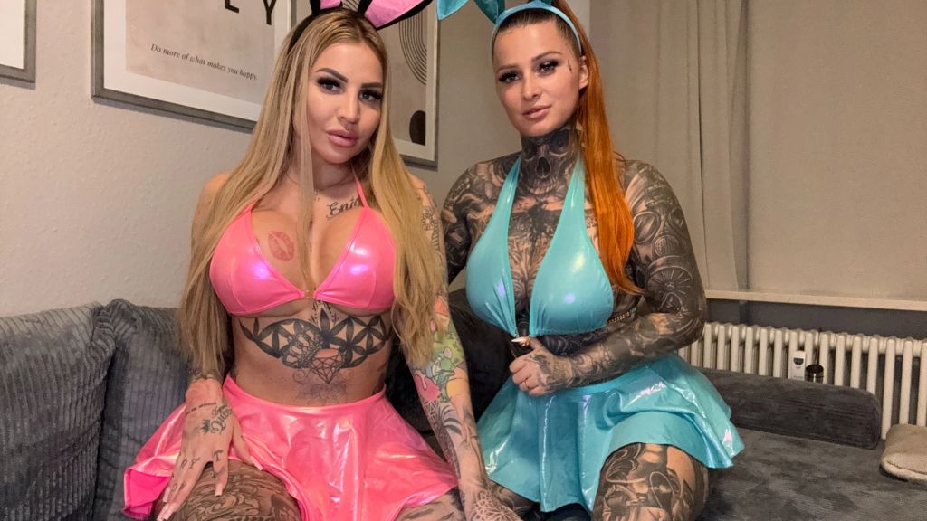 sexy foto nr. 10 von Verführung pur: Zwei Bunnys und du im Nest!