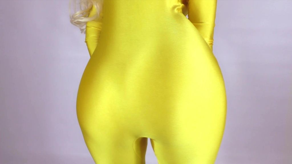 sexy foto nr. 6 von Spandex Anzug Fetisch Cum on Ass JOI von Goddess