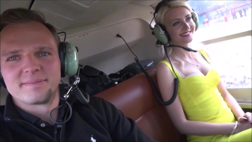 Wow Sex im Hubschrauber & 2 andere Leute haben es gesehen