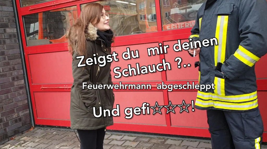 Zeigst du mir deinen Schlauch ? Feuerwehrmann Gefickt !!!