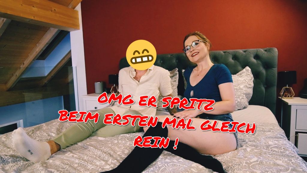 Userdreh!! OMG beim ERSTEN Mal spritzt er gleich rein!!