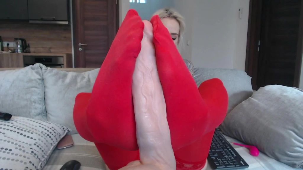 sexy foto nr. 4 von Footjob Nylonfüße XXL Dildo Dirty Talk