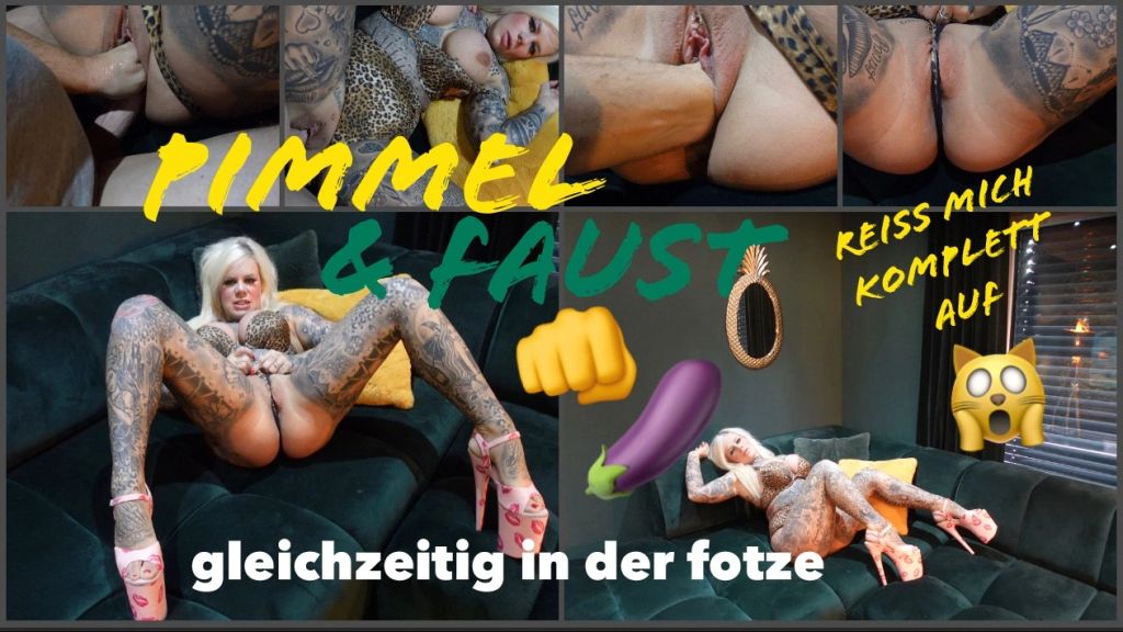 pimmel & faust | GLEICHZEITIG IN DER FOTZE | reiß mich auf