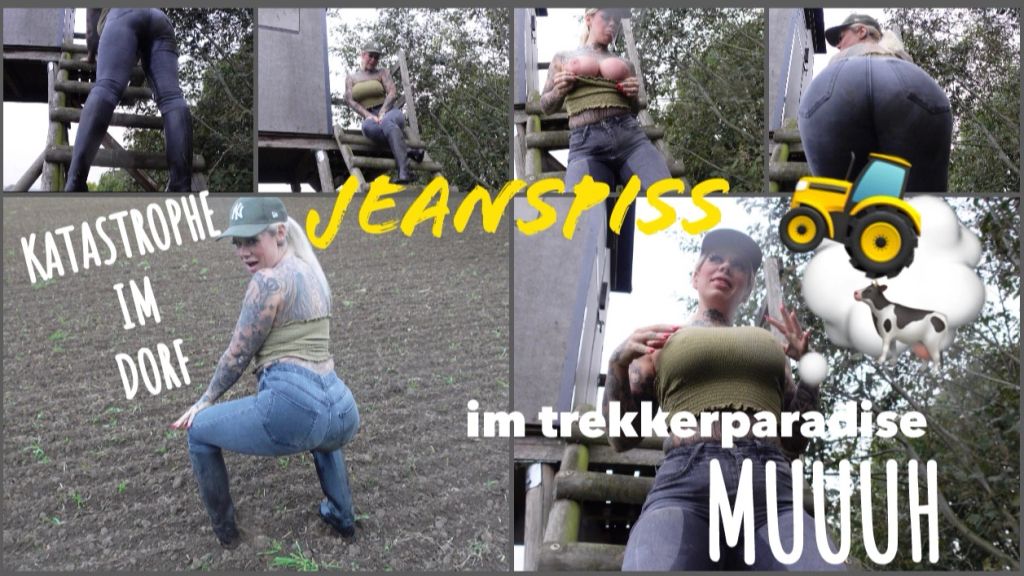 sexy foto nr. 9 von katastrophe im dorf | JEANSPISS im TREKKERPARADISE | muuuh
