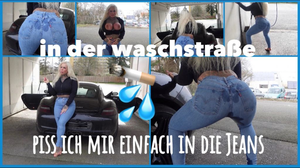 In der Waschstraße piss ich mir in die Jeans