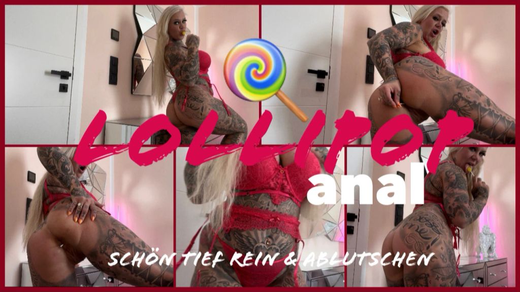 sexy foto nr. 9 von Lollipop anal I schön tief rein & ablutschen