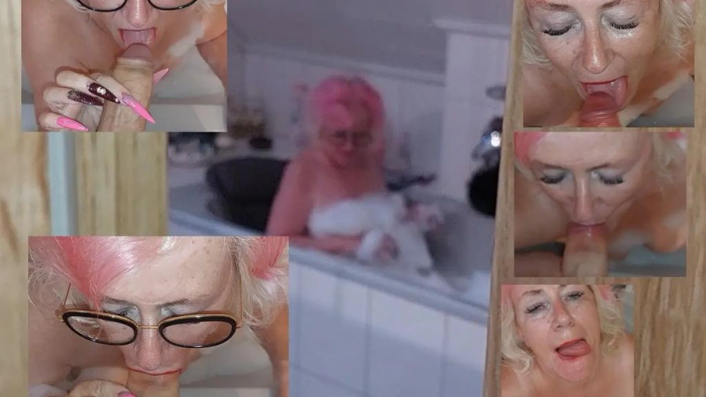 sexy foto nr. 10 von Sperma schlucken vom Spanner in der Badewanne