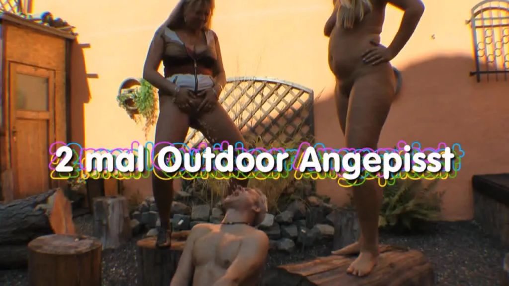 sexy foto nr. 1 von 2 mal Outdoor Angepisst