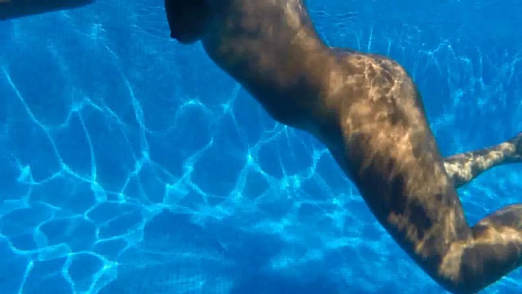 sexy foto nr. 2 von Nackt im Pool - Unter Wasser Kamera