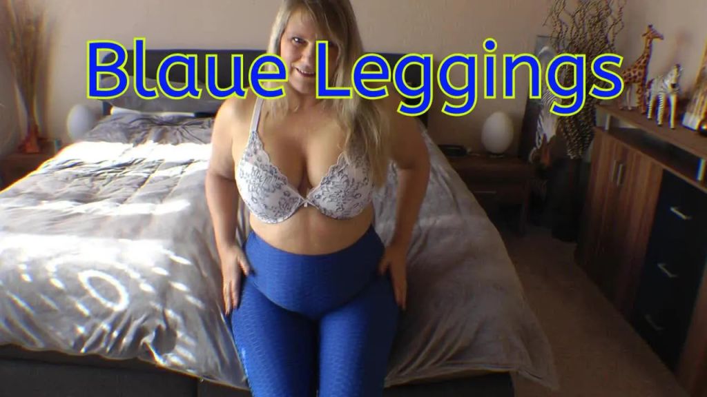 sexy foto nr. 1 von Blaue Leggings