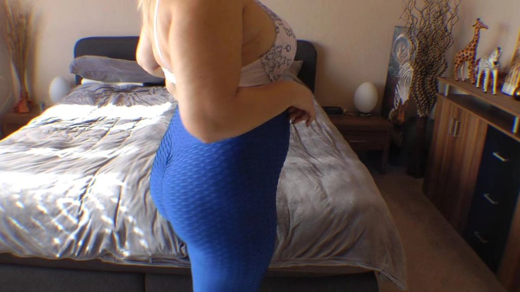 sexy foto nr. 2 von Blaue Leggings
