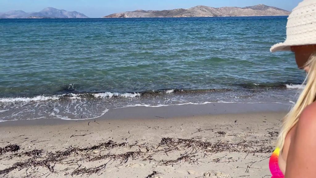 sexy foto nr. 1 von Bikini Walk Am Strand.