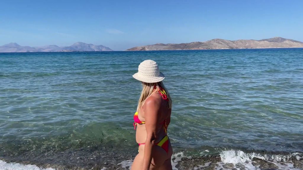 sexy foto nr. 5 von Bikini Walk Am Strand.