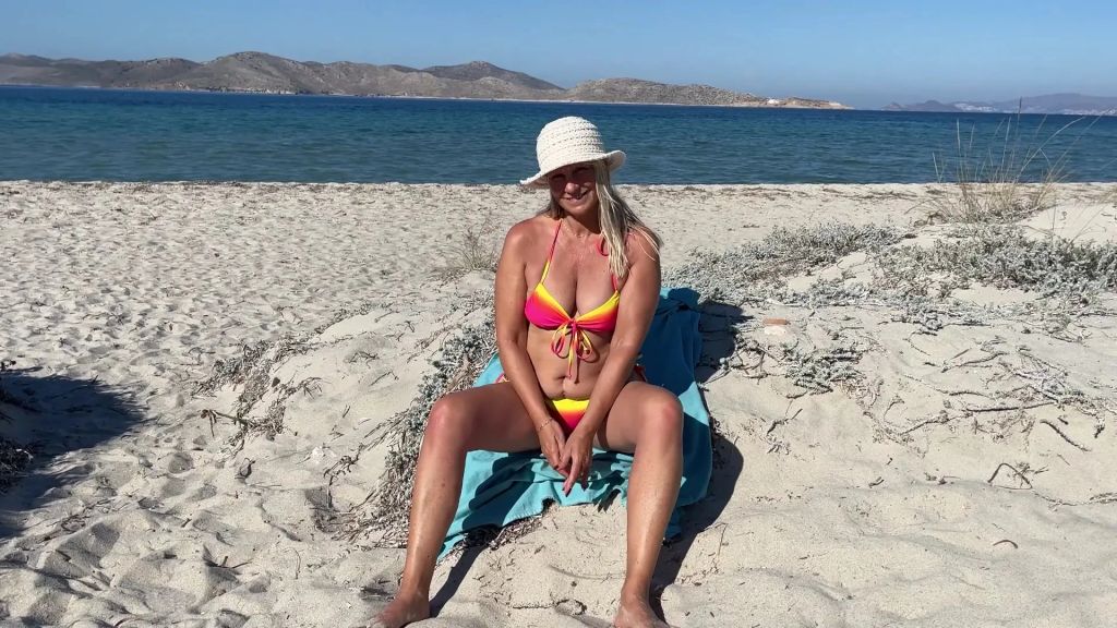 Am Strand für dich Gepisst