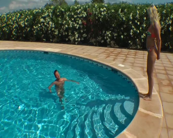 Der Pool Fick- Creampie