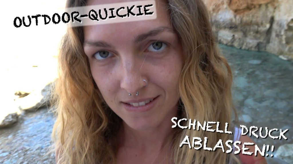 OUTDOOR-QUICKIE – schnell DRUCK ablassen!!