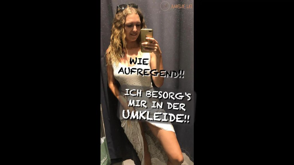 Ich BESORG'S mir in der UMKLEIDE!!