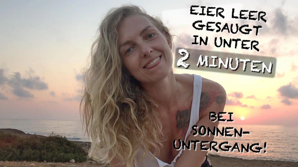 EIER LEER GESAUGT in unter 2 Minuten bei Sonnenuntergang!