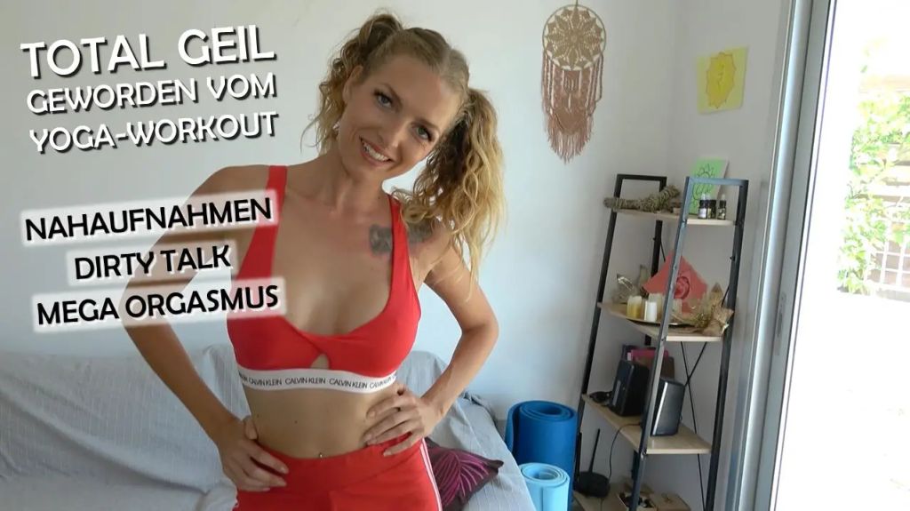Total geil geworden vom Yoga-Workout! Dirty Talk, Mega Orgas