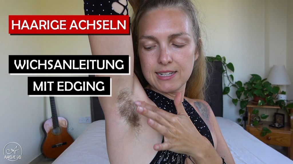 Haarige Achseln – Wichsanleitung mit Edging!