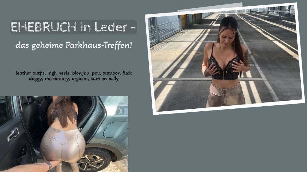 Ehebruch in Leder – das geheime Parkhaus - Treffen!