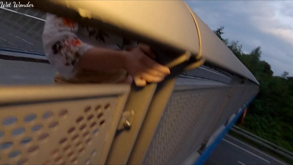 sexy foto nr. 9 von Von der Autobahnbrücke gepisst!!!