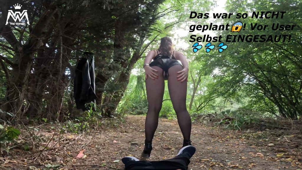 Ich habe mich UNGEPLANT mit EINGEPISST beim USER-OUTDOORPISS