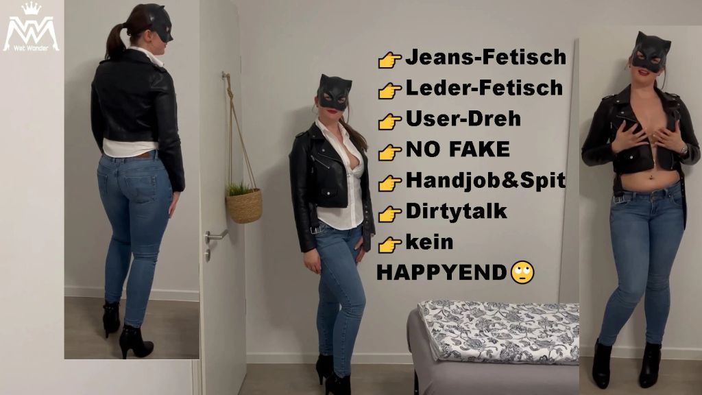 LEDER-JEANS-Fetisch| NOT FAKE! USER versagt KOMPLETT 🙄!!!