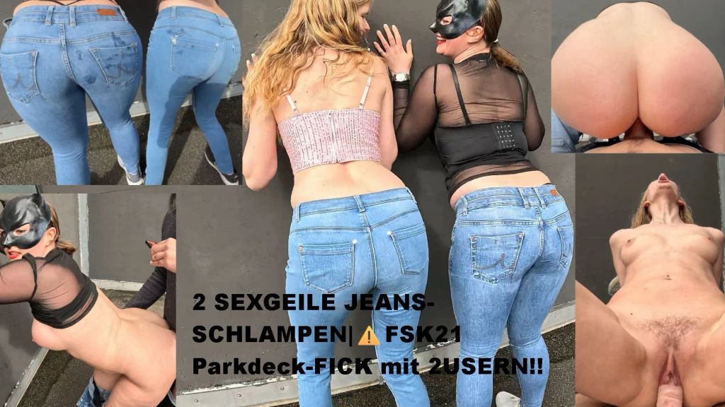 sexy foto nr. 10 von 2SEXGEILE JEANS-SCHLAMPEN|⚠️FSK21 Parkdeck-FICK mit 2 USERN!